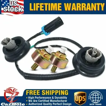 

Knock Sensor Harness Pair For Chevy GMC Sierra 5.3L 6.0L V8 2001 2002 2003-2007