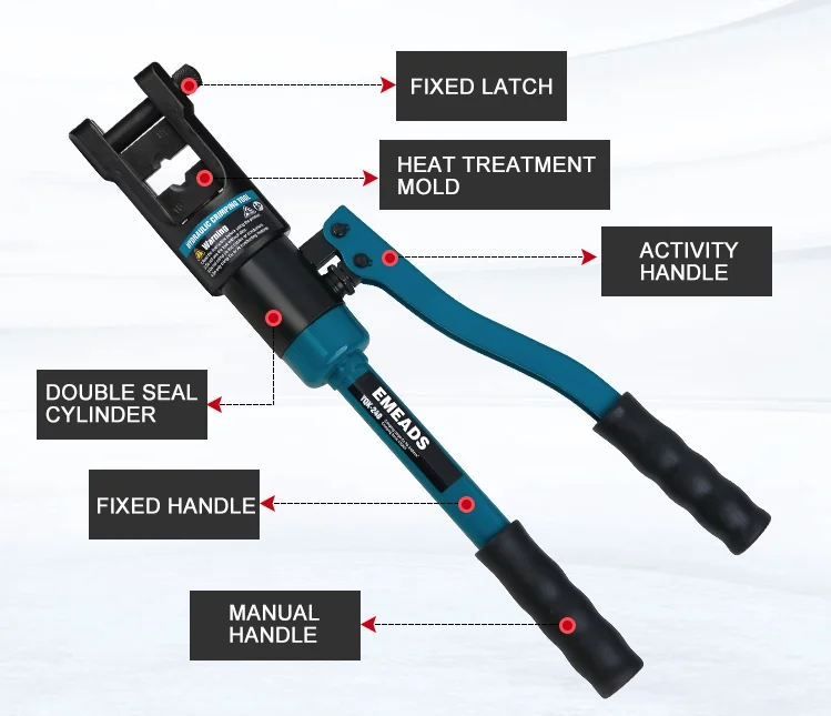YQK-240 manual cable lug crimping tool