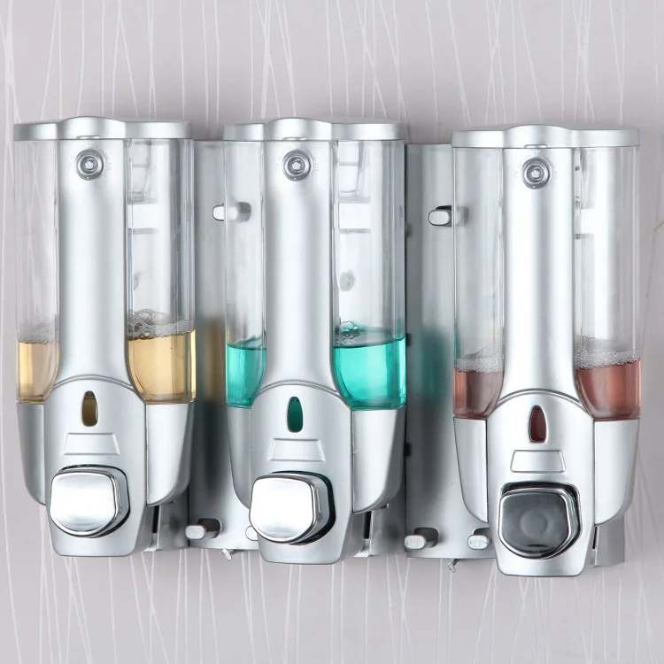 

Three Head Soap Dispenser for Soap Dispenser Hotel Public Place Household 350ML * 3