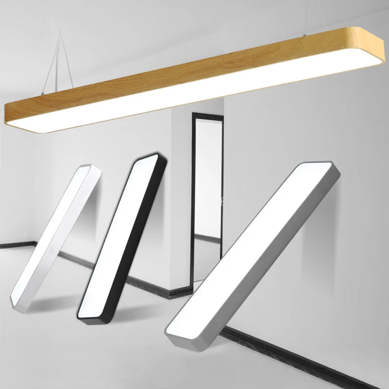 

24W/36W/54W Modern LED Pendant Light Hanging Lamp Ceiling Fixture Surface Mount Meeting Room