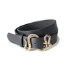 Designer Belts For Women High Quality Luxury Brand Shinny Rhinestone Snake Buckle Pu Leather Belt Ladies Jeans ► Photo 2/6