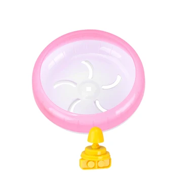 

1Pc 14cm Multipurpose Wide Suitability Hamster Mice Gerbil Rat Exercise Wheel Silent Spinner PP Run Disc Small Animal Pet Toy