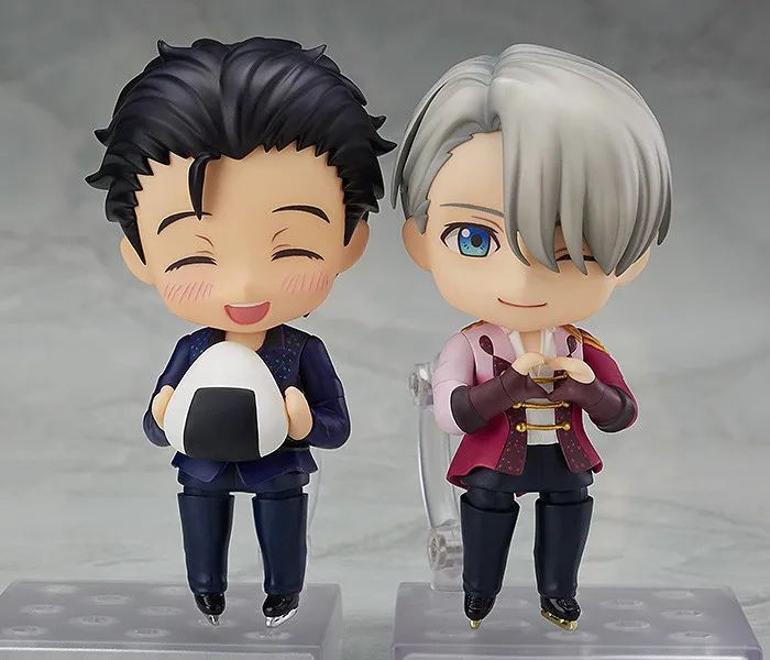 Аниме YURI on ICE Katsuki Yuri 762 # Victor Nikiforov 741 ПВХ Фигурки игрушки коллекция кукла