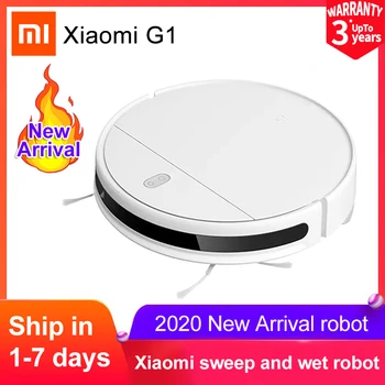 

2020 Xiaomi G1 MJSTG1 Mijia Sweeping Robot 2200Pa Multifunctional Vacuum Cleaner Floor Cleaning Two-In-One Rechargeable