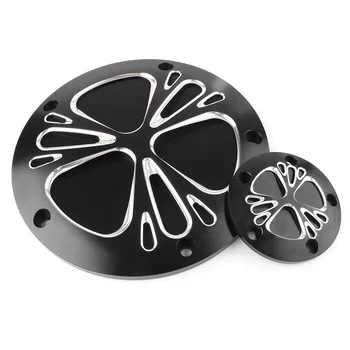 

Motorcycle Contrast Cut Derby Timer Timing Cover For Harley Touring Dyna Softail Road King Fat Boy FLD FXD FLHR FLHTK FLSTF FXS