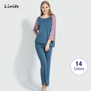 

Women Female Pajama Set Modal Pyjamas Pajamas For Women Nightwear Sleepwear Sleeveless Elasticity SA0227