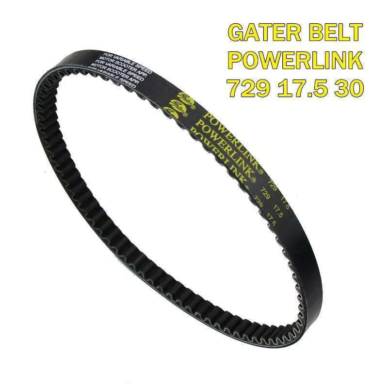 

Motorcycle Scooter Drive Belt Gates Powerlink Power Link 729 17.5 for GY6 50 80 Motorcycle Accessories