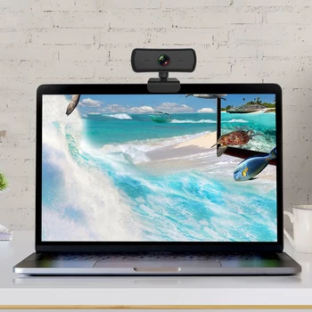 

Widescreen Video Work Home Accessories 1080P HD USB Webcam Video Conference Live Streaming Web Camera with Microphone