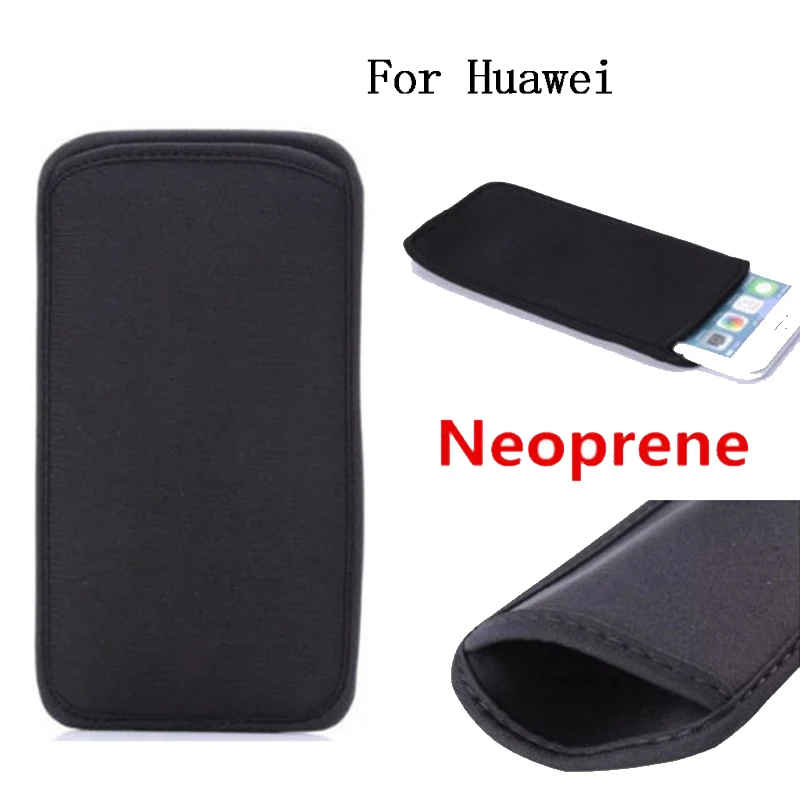 Universal Neoprene Pouch Bag Sleeve Case For Huawei P40E Lite Mate 30 Pro RS Porsche Design Mate 20 Pro P30 Lite Pro P20 Pro  (1)