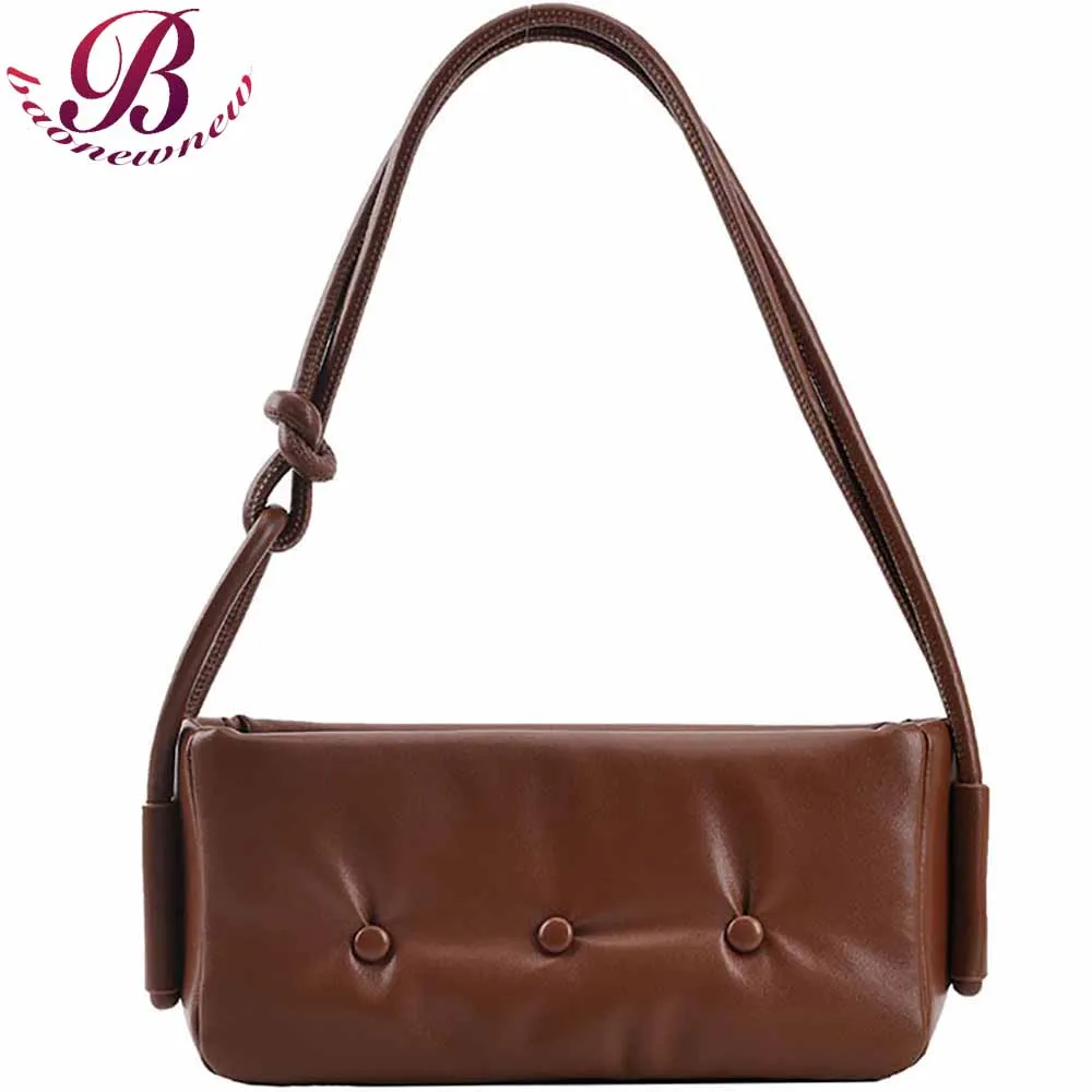 Women Retro Fashion Small Square Bags New Trend Female Soft Leather Bag Ladies Shoulder Baguette Packages Luxury Handbags 2021