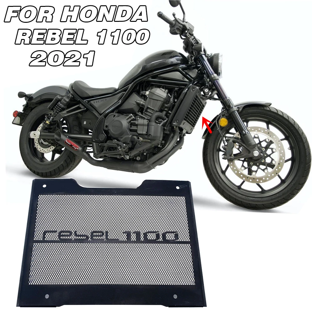 Radiator Core Guard For Honda Rebel 1100 Rebel1100 Cmx1100 Water Tank ...