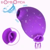 Powerful Clit Sucker Vibrator Tongue Vibrating Nipple Sucking Blowjob Clitoris Stimulator Etotic Sex Toys for Women Masturbator 1