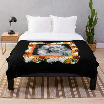 

sunflower Dolly Parton jolene cute country m Throw Blanket Soft Sherpa Blanket Bed Sheet Single Knee Blanket Office Nap Blanket