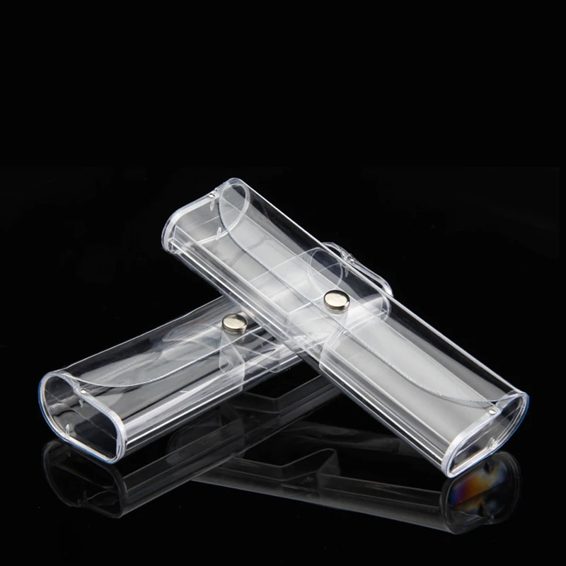 

Ultra light and transparent PVC Reading Eyewear Box Glasses Eyeglasses Case Protection Glasses Carry Presbyopic protection bag