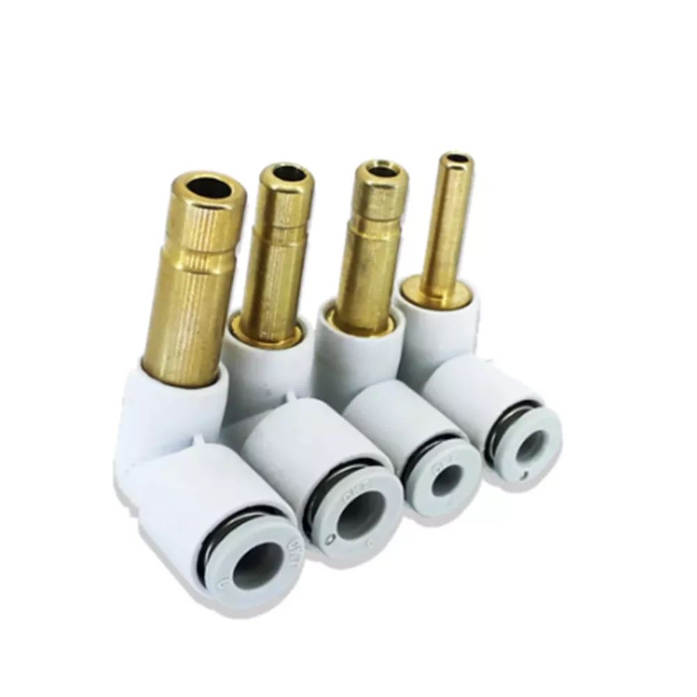 5PCS One Touch Push In Connectors Straight Union Tube 8mm Replace SMC KQ2H08-00 