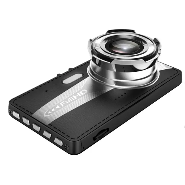 $US $30.61 HD 4 Inch Dual Lens Image Wide Angle Driving Recorder Dash Cam Dual Lens Car DVR Camera Night Visio