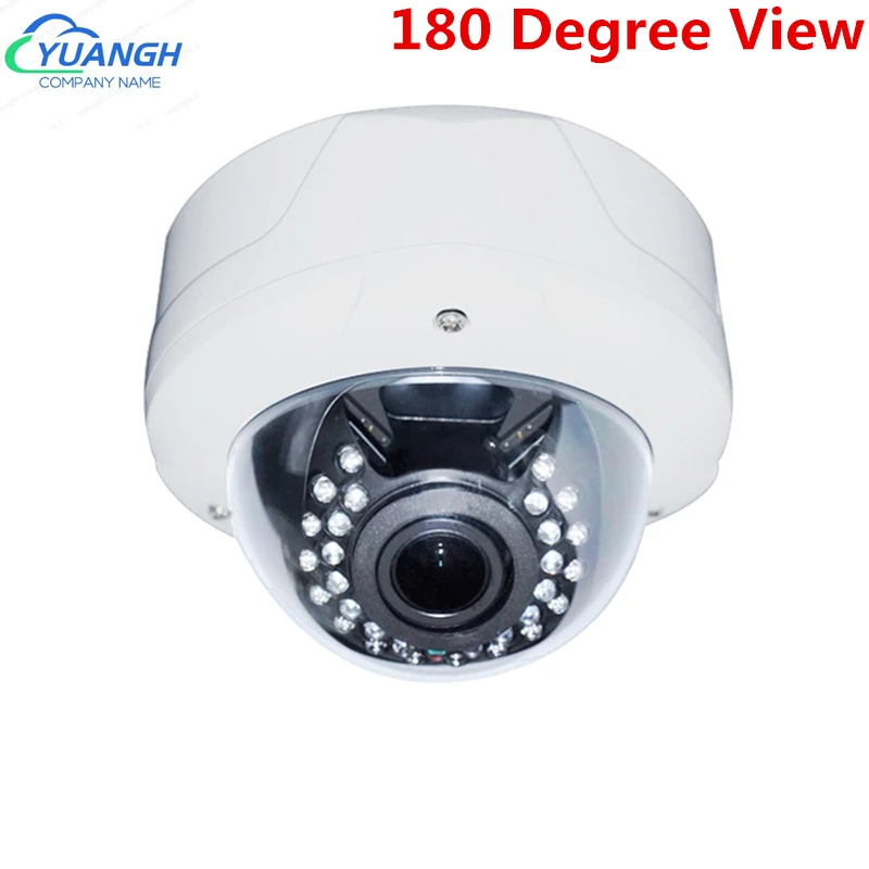 

Video surveillance 5mp Camera CCTV IP Face Detection 180 Degree Lens Night Vision ONVIF Security Dome Camera Home