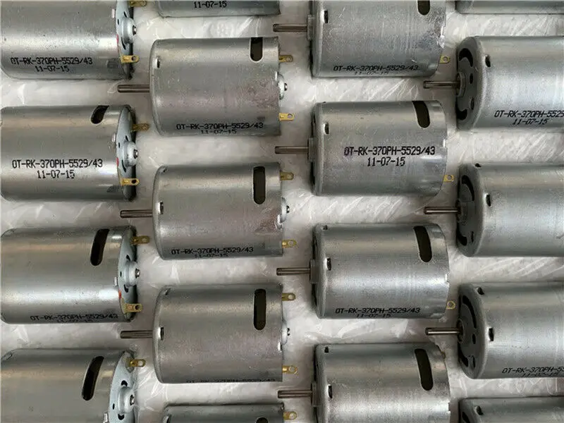 DC 3V 5V 6V 7,4 V 33500RPM высокоскоростной 370 мотор мини-Угольная щетка RK-370PH мотор для игрушечного автомобиля модель лодки DIY