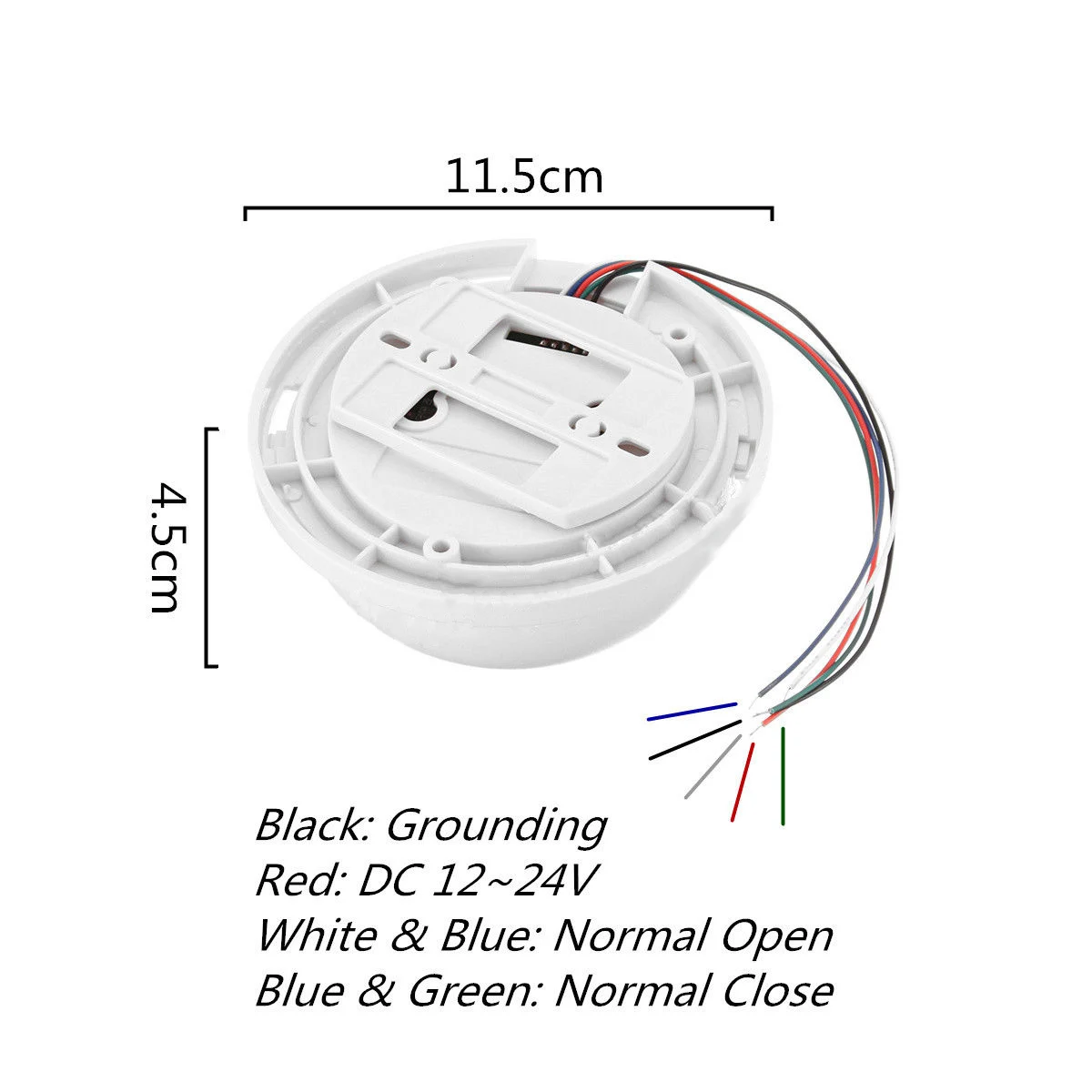 

Propane Gas alarm kit Butane LPG MCU control White 10% LEL Leak Detector Home 12V Sensor Useful Stable