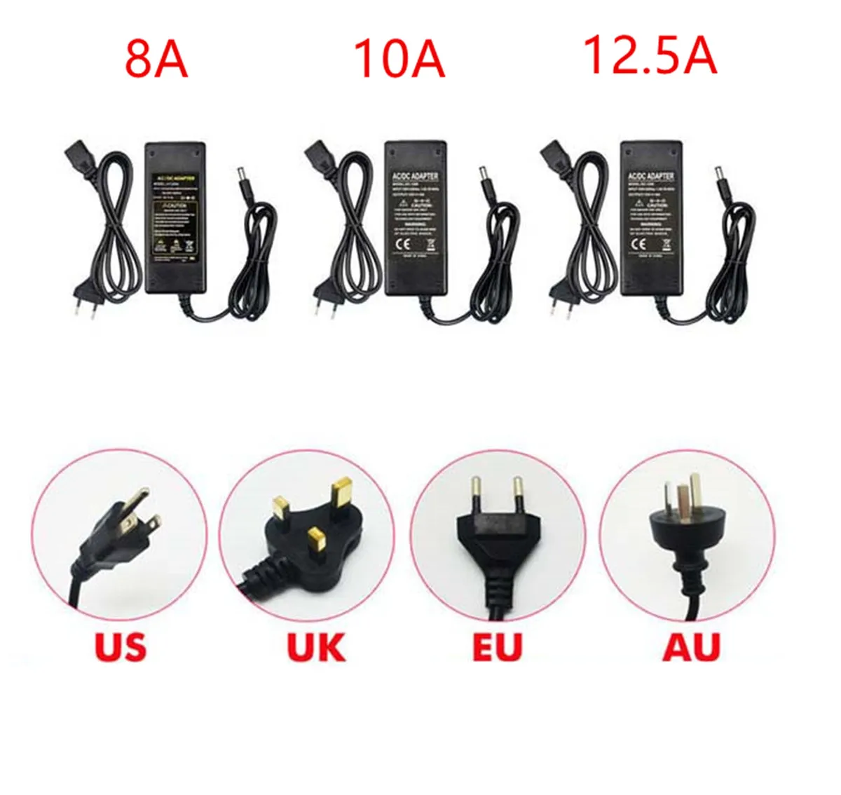 Высокое качество имеет Питание DC5V 12V 24V 3A 5A 6A 7A 8A 10A светодиодный трансформатор для 5050 5730 2835 3014 5050 Светодиодные полосы света
