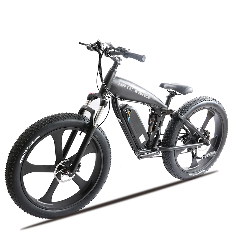 26-дюймовый Электрический горный велосипед 48V1000w мотор 26*4,0 Электрический велосипед мягкий хвост снег горный велосипед