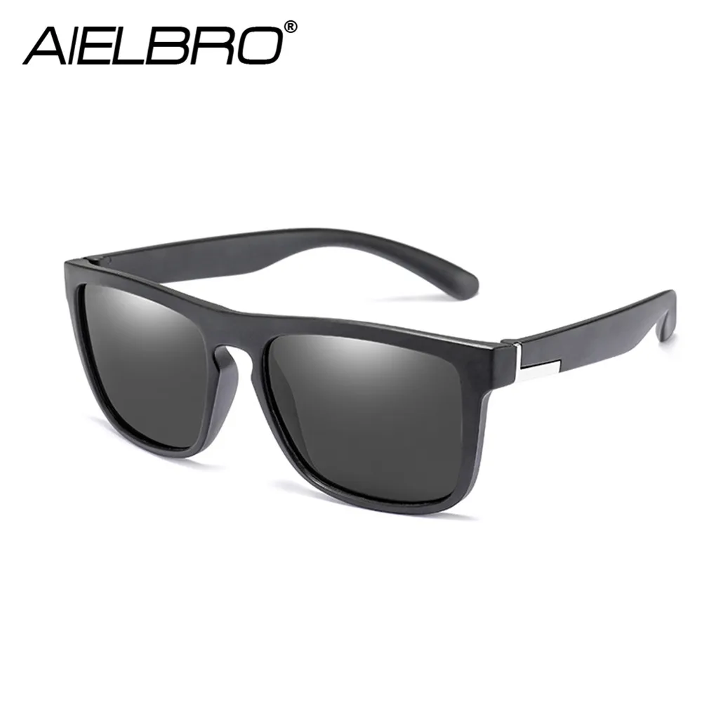 

AIELBRO Men Outdoor Polarized Sunglasses TAC Lens Sports Fishing Hiking Mountain-Bicycle Eyewear Women Driving Sun Glasses