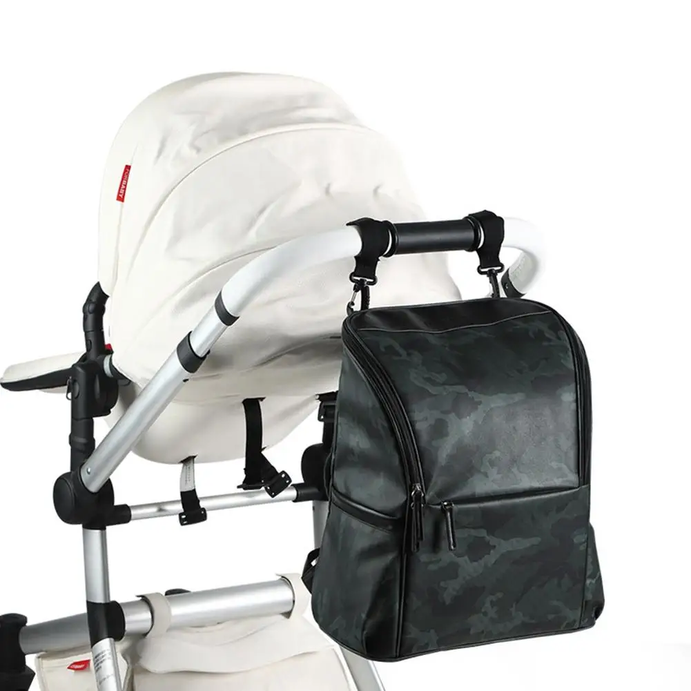 Вместительная водонепроницаемая сумка для мамочки Многофункциональный Камуфляжный портативный рюкзак Холщовый водонепроницаемый с