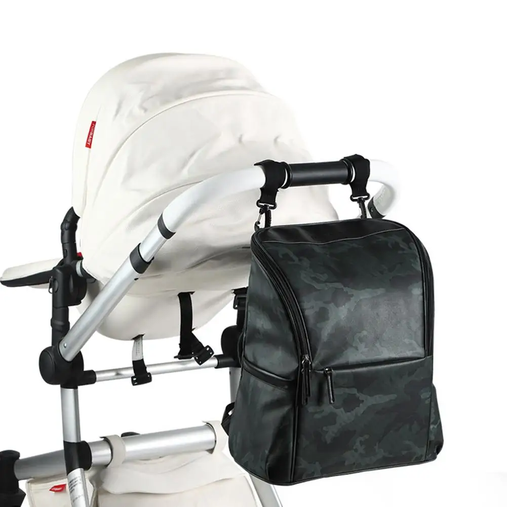 

Large-Capacity Waterproof Mummy Bag Multi-Function Camouflage Portable Backpack Canvas Waterproof TPU Coated Milk Dad Bag