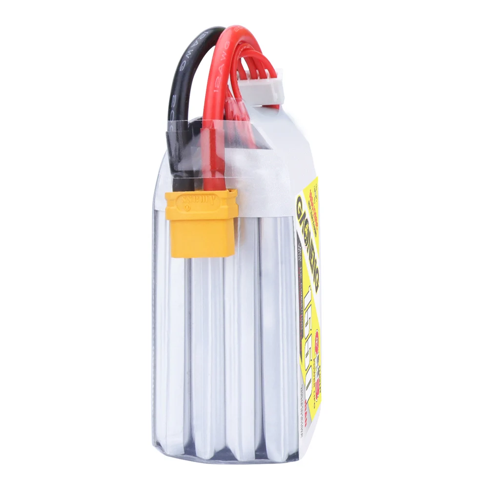 GaoNeng GNB 1550mAh 4S 100C 14,8 V Lipo батарея с разъемом XT60 для FPV гоночный Дрон Квадрокоптер Дрон гоночный Самолет RC запчасти