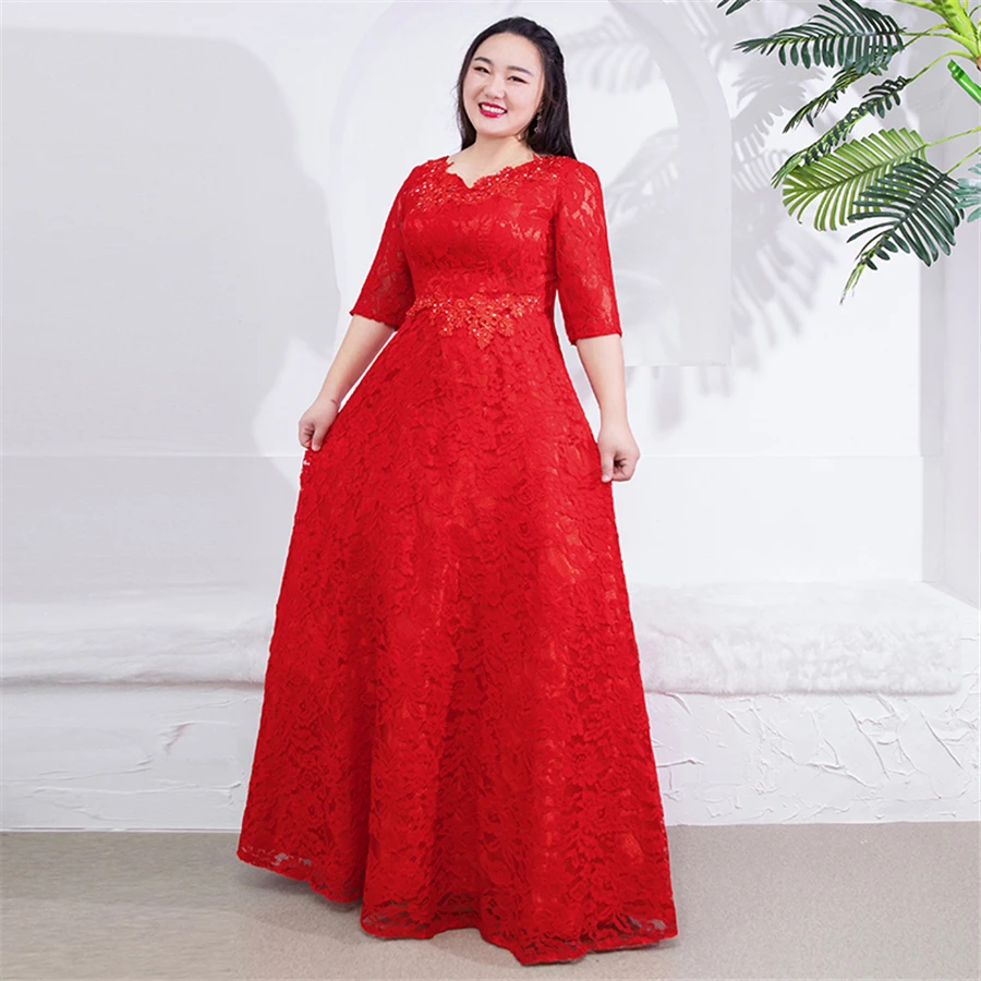 Платья для выпускного вечера, однотонные, Кристальные, элегантные, Vestidos De Gala, размера плюс, v-образный вырез, на шнуровке, платья для женщин, вечерние, T069