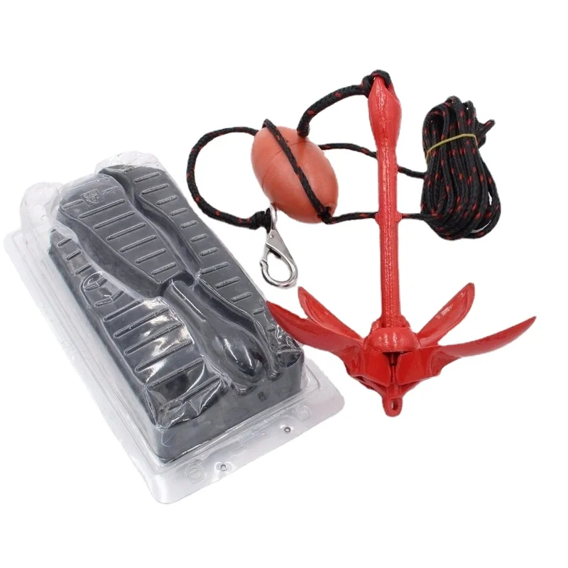 

Painted Folding Anchor Kayak Anchor Kit With Fully Stock