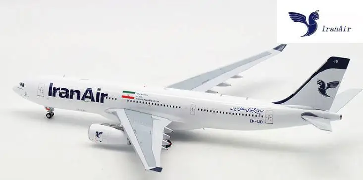Inflight IRAN AIR AIRBUS A330-200 1/200 литая под давлением модель самолета EP-IJB