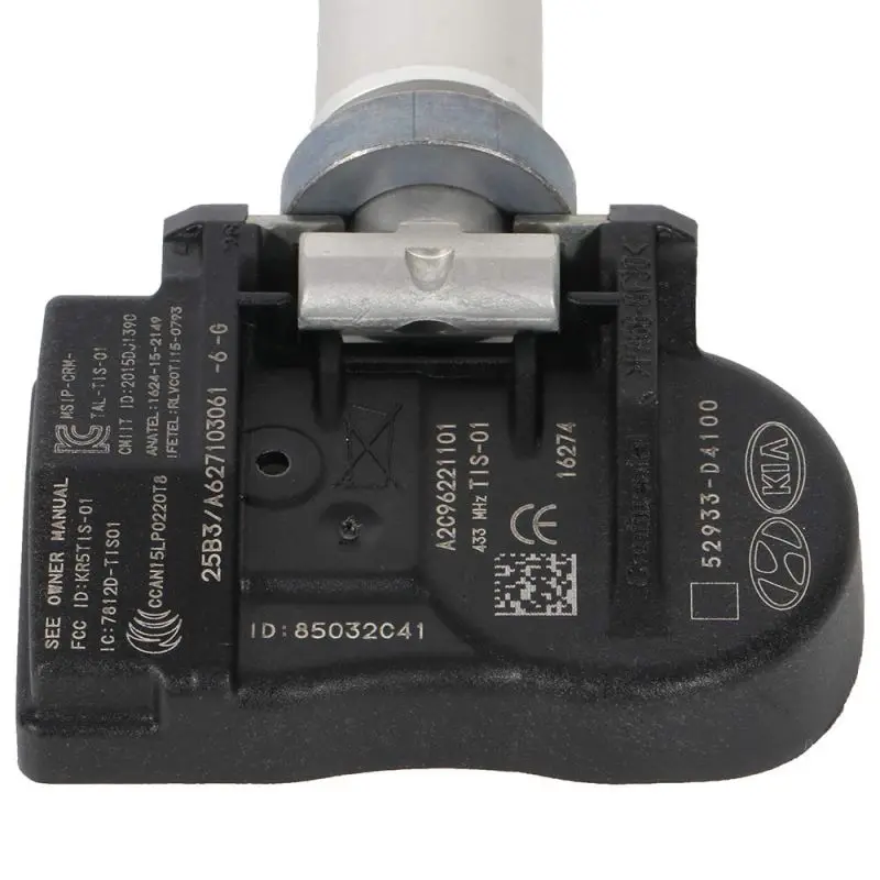Новые 4 шт. 52933-D4100 433 МГц TPMS датчик контроля давления в шинах датчик для hyundai Kia NIRO Optima Sportage Sorento 52933D4100