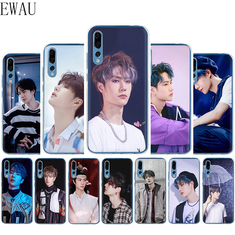 Силиконовый чехол EWAU The Untamed Wang Yibo для Huawei Honor 6A 7A 7C 7X 8C 8X 8 9 Note 10 Lite view 20 9X pro 8A