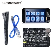BIQU BIGTREETECH SKR MINi E3 32 Bit Control Board Integrated TMC2209 UART RGB Marlin With TFT35 For Ender 3 /5 3D Printer Parts