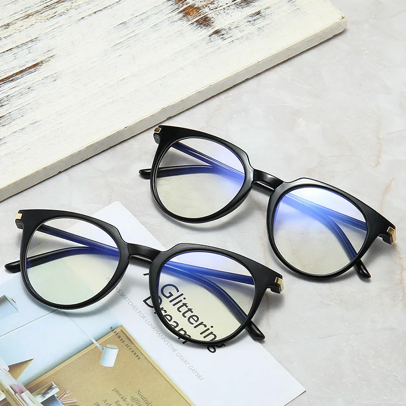 Модные прозрачные линзы Gafas очки пластиковая оправа стекло Женские винтажные