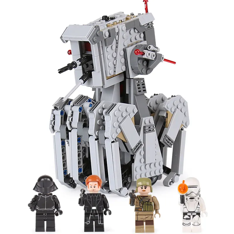 

05126 First Order Heavy Scout Walker Star Wars Model Kit Building Blocks Bricks Compatible legoed 75177 Christmas DIY Gifts