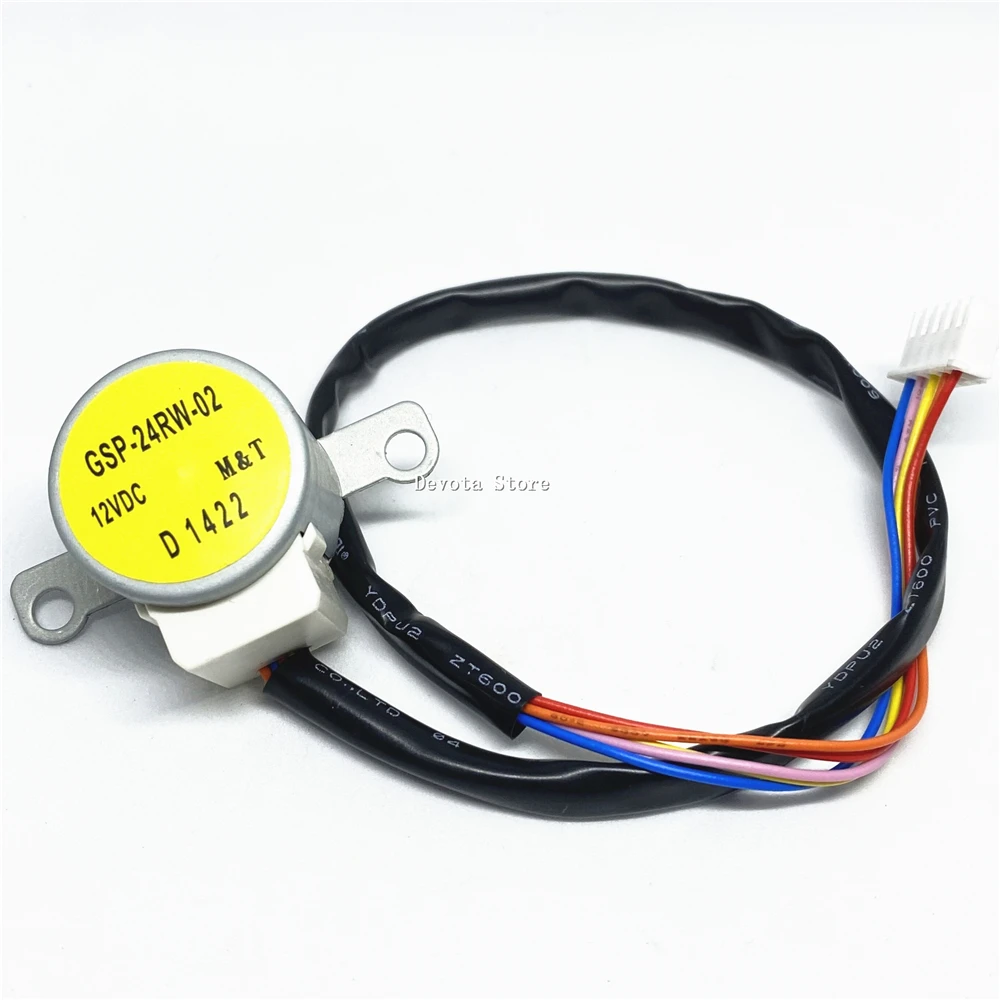 Condicionado Pendurar Acima do Motor de Vento Deslizante Síncrono da Aleta do Balanço Gsp24rw02 12v dc ar