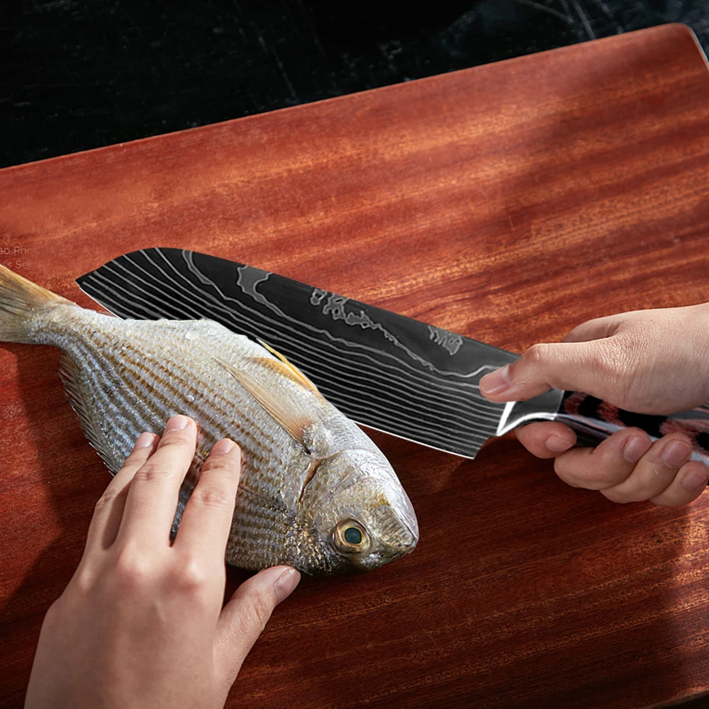 八号纹情景图日式