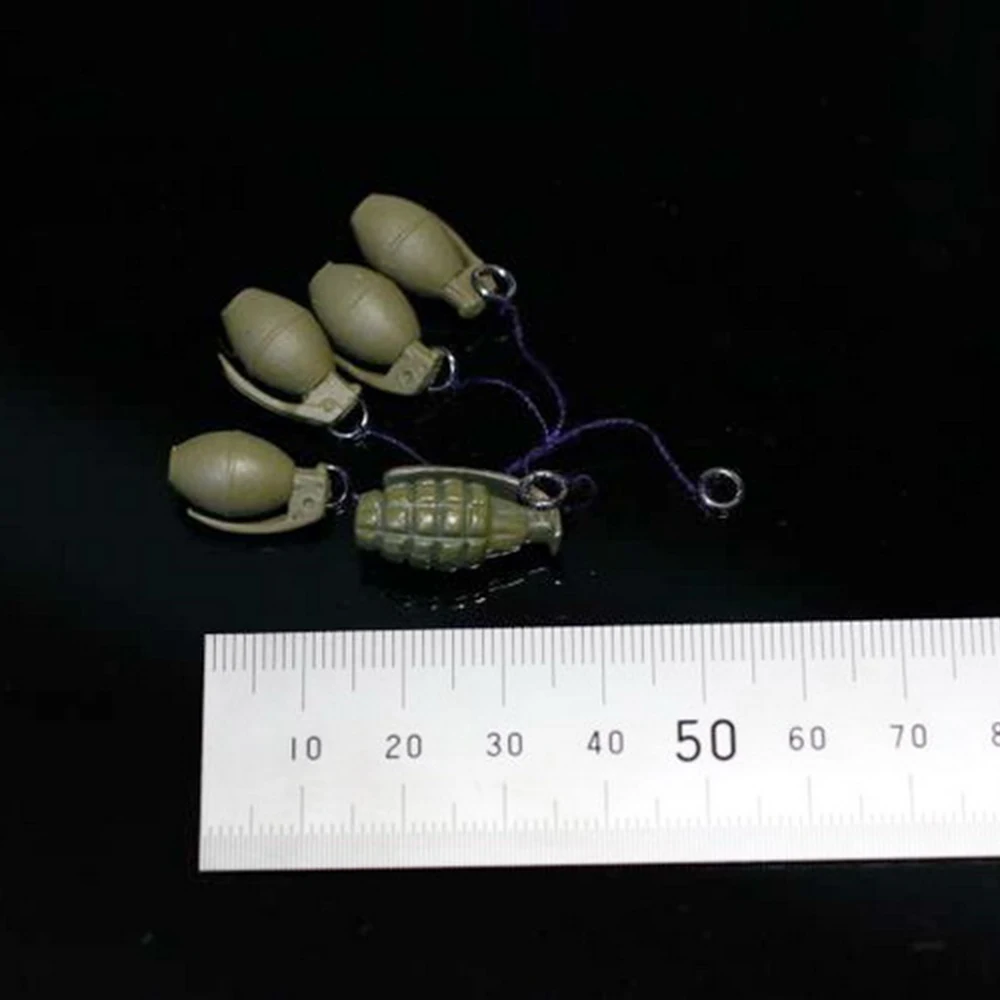 

1:6 Clown Plastic Weapon Model Grenade for 12" Action Figure Doll