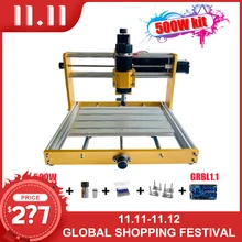 

CNC 3018 update 3018plus Metal Frame Apply Nema17/23 Stepper 52mm Spindle CNC Wood Router,Pcb Milling Machine,Craved On Metal