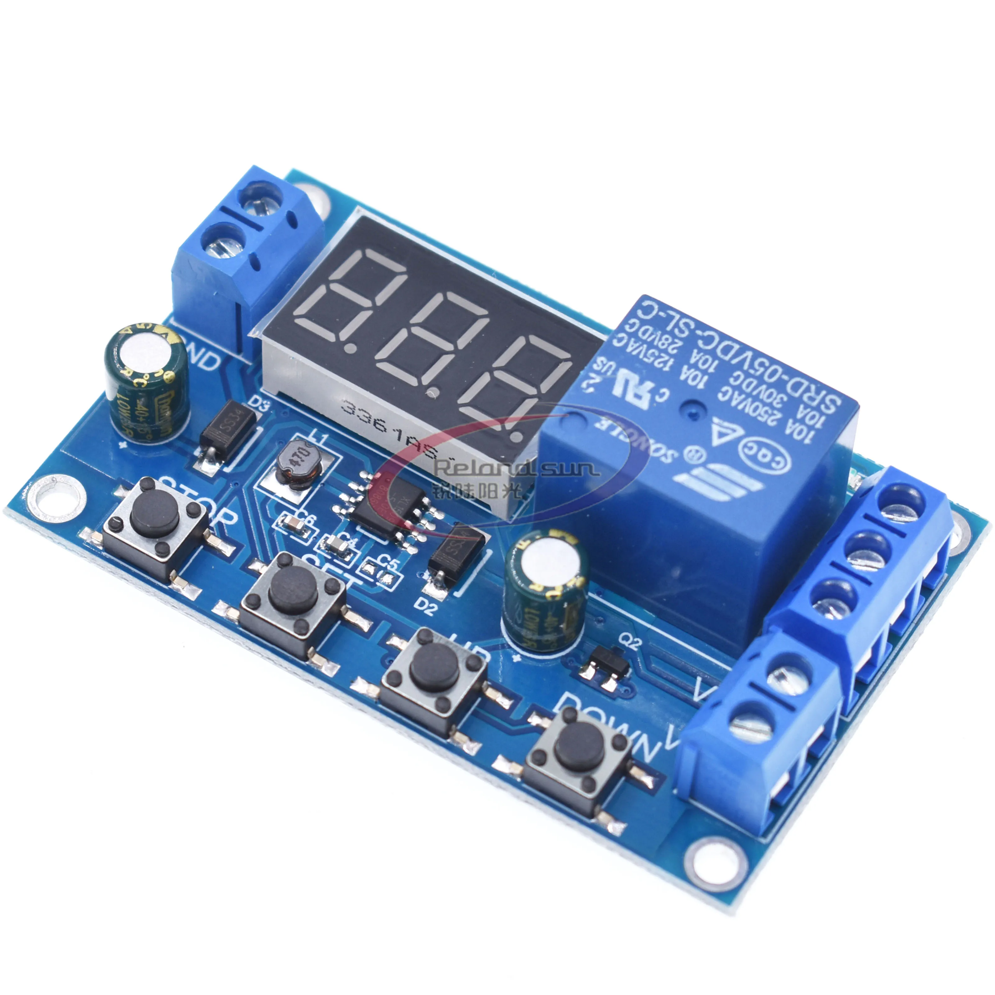 

18650 Lithium Battery Charger Board with Over Charge Discharge Protection 6-40V Integrated Circuits Board Module