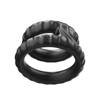 EXVOID Cock Lock Ring Scrotum Bind Elastic Sex Toys for Men Erection Penis Ring Male Dice Delay Ejaculation Liquid Silicone 6