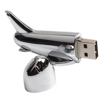 

32GB USB Flash Drive Metal Airplane Plane Pendrive Aircraft Memory