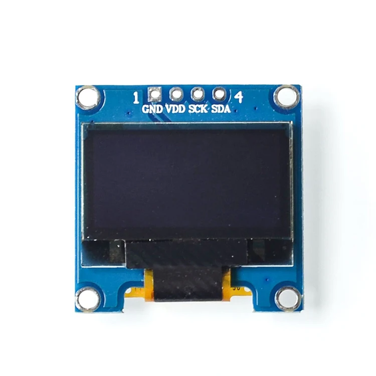 Последовательный модуль дисплея IIC 0 96 дюйма желтый синий 128X64 I2C SSD1306 12864 плата ЖК