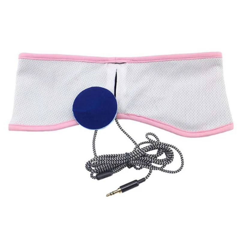 Sports Earphone Sleeping Mask Anti-noise Headphone Headband  3.5mm Wired Headset Music Player for Smartphone PC