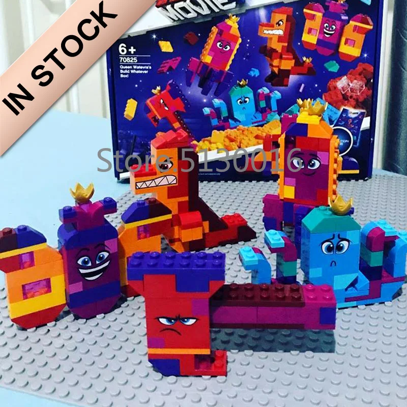 

In stock 45004 Movies 2 Series The Queen Watevra's 509Pcs Building Blocks Compatible 70825 Bricks Building Toys Christmas