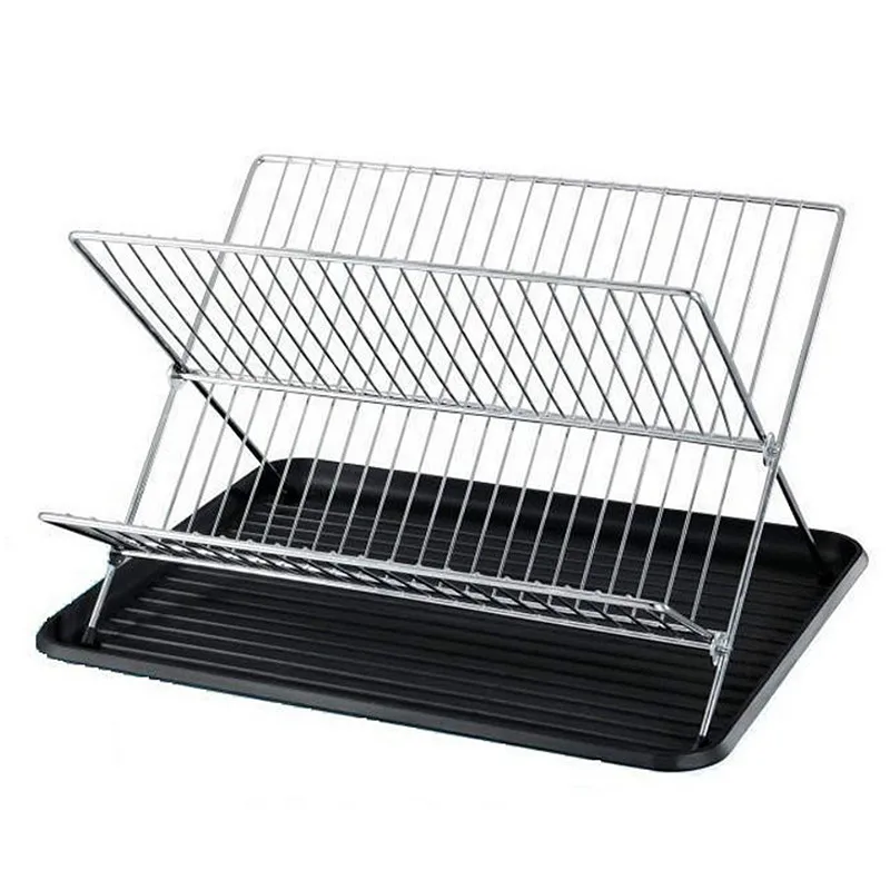 Klapp X Form Küche Gericht Ablassen Rack Halter Trocknen Regal mit Tablett Platten Schüssel Geschirr Halter Lagerung Rack Küche Werkzeuge