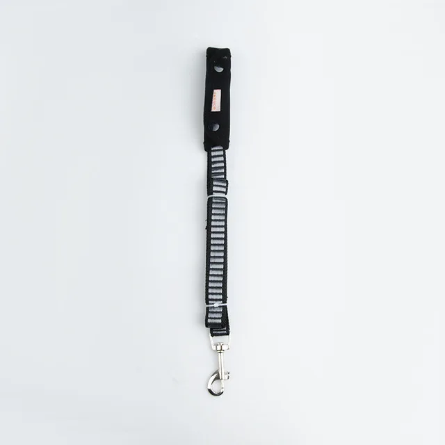 Gray leash Светоотражающий без тяги собачий жгут Спорт X3 Мягкая воздушная шлейка в клеточку для собак жилет наружная безопасность тренировочная ходящая собака шлейка и поводок набор - Цвет: Gray leash
