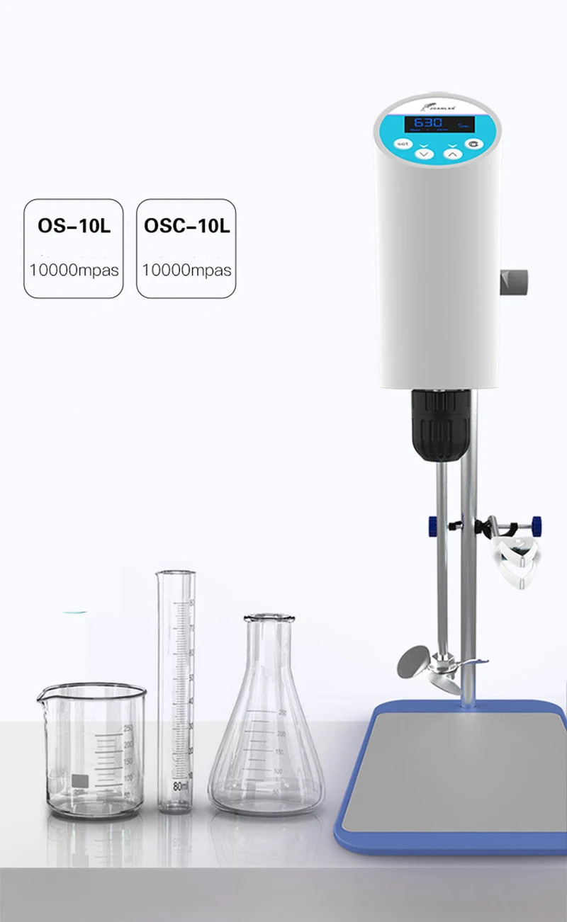 OS-10L/ OSC-10L Digital Overhead Stirrer Lab Electric Overhead Stirrer  Mixer